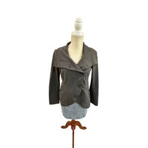 Women’s White House Black Market Asymmetrical Jacket Size 4